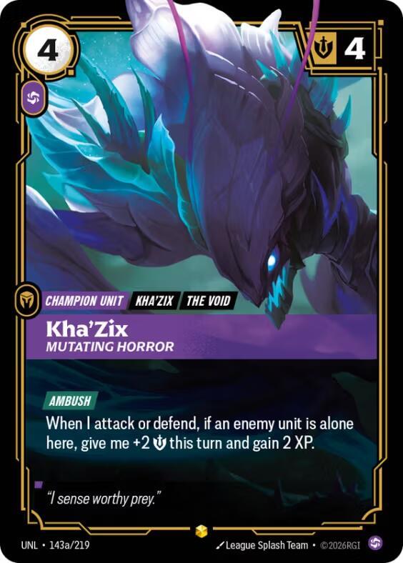 Kha'Zix - Mutating Horror (Alternate Art)